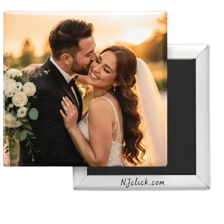 NJCLICK Photo Magnet 2.5 Inch