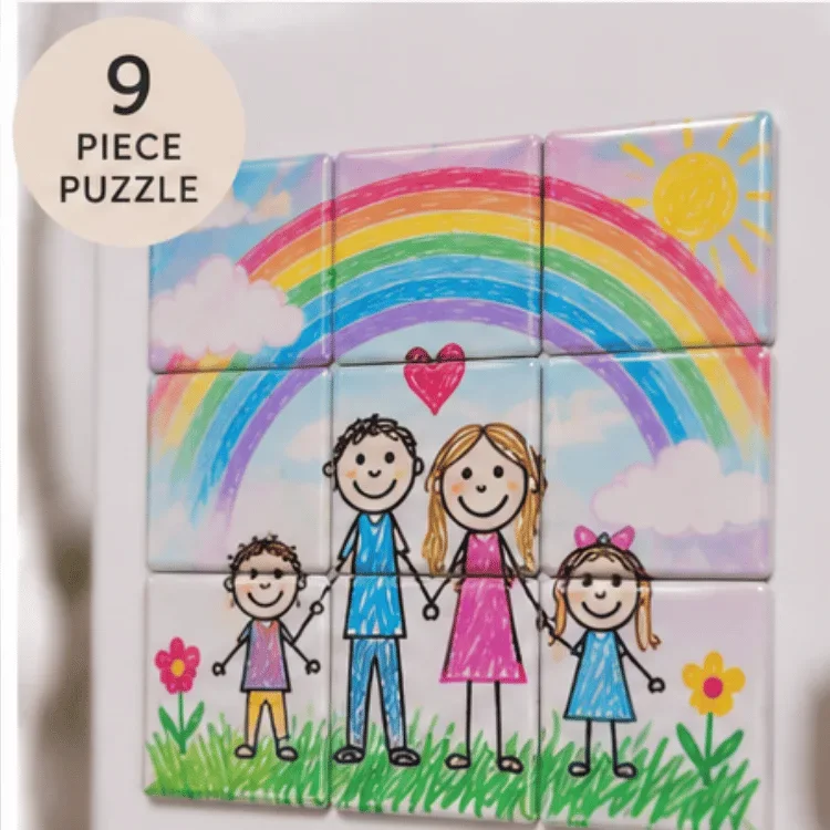 NJCLICK Magnet Puzzle - 9 Piece